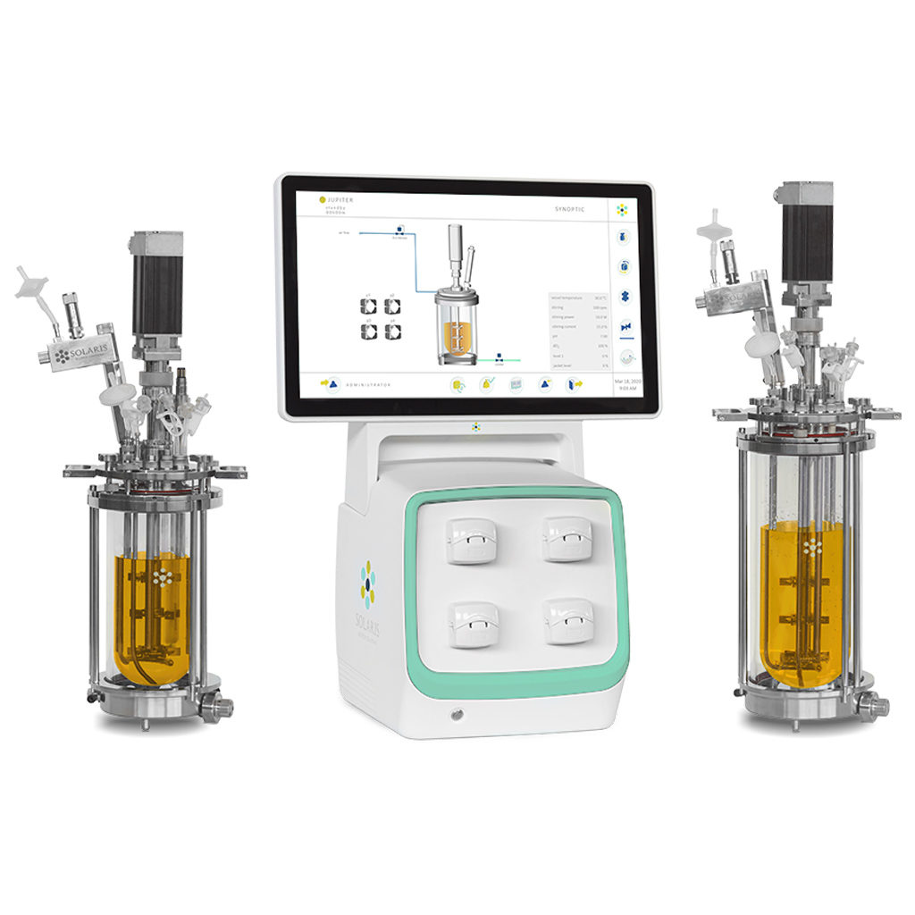 Solaris Jupiter 2-10L-台式发酵罐和生物反应器