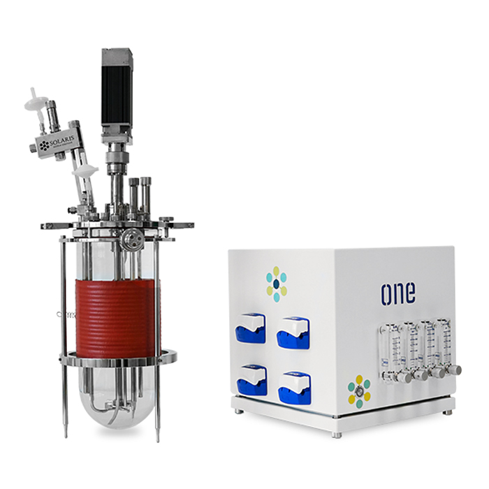 Solaris一个2-10L  - 单壁发酵罐和生物反应器